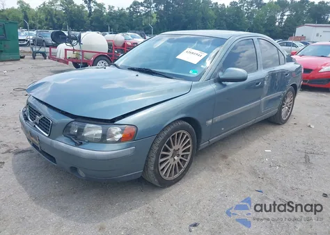 2003 Volvo S60 2.4T from USA, damaged, VIN YV1RS58D832256105